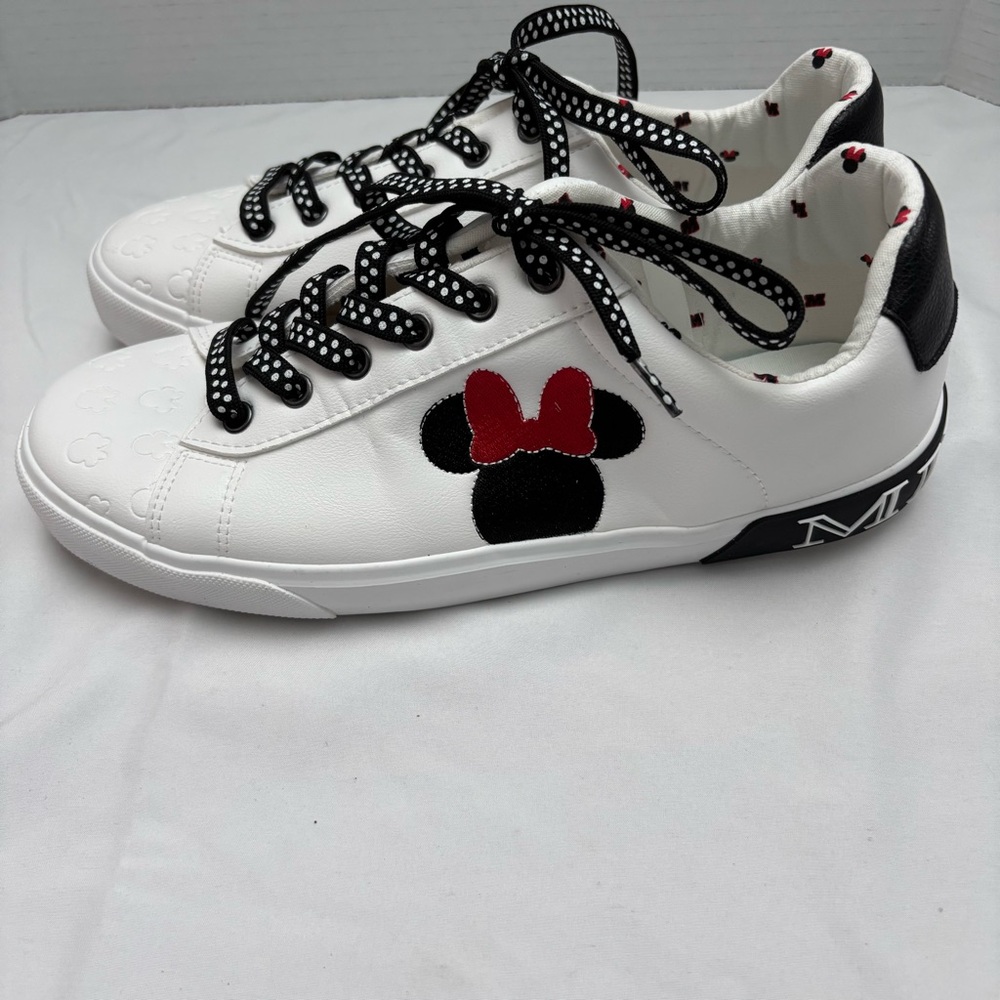 New Disney Minnie Mouse White Sneakers